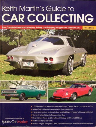 Item #146398 Keith Martin's Guide to Car Collecting (Keith Martin). Keith Martin, The, of Sports...