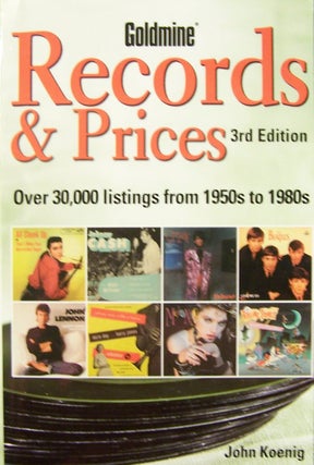 Item #176471 Goldmine Records & Prices (Goldmine Records and Prices). John Koenig