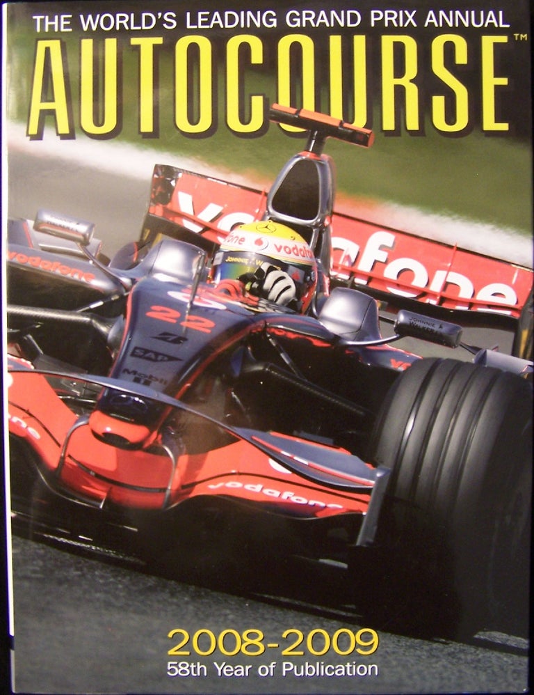 Item #184959 Autocourse 2008-2009: The World's Leading Grand Prix Annual. Alan Henry.