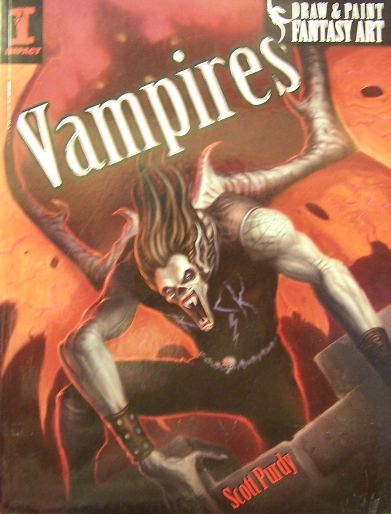 Item #202206 Draw & Paint Fantasy Art - Vampires. Scott Purdy.