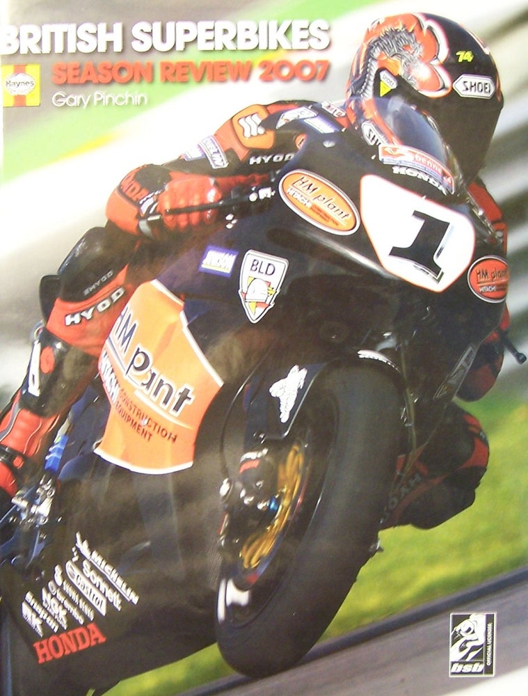 Item #203225 Official British Superbike Season Review 2007 (Official British Superbike Season Review). Gary Pinchin.